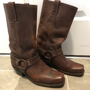 Frye Women's Harness Motorcycle Boots